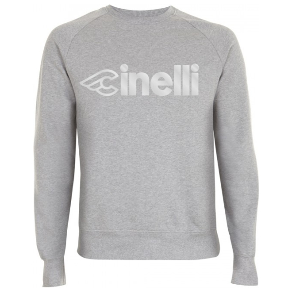Cinelli reflective crew neck sweatshirt