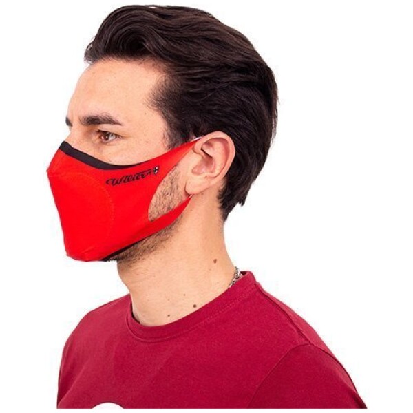 Wilier mask lycra red