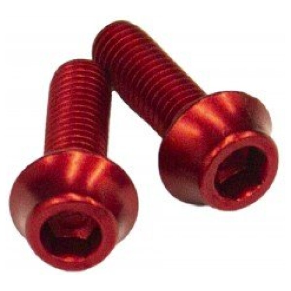 Wilier BOTTLECAGE BOLTS ALLOY RED 2PCS