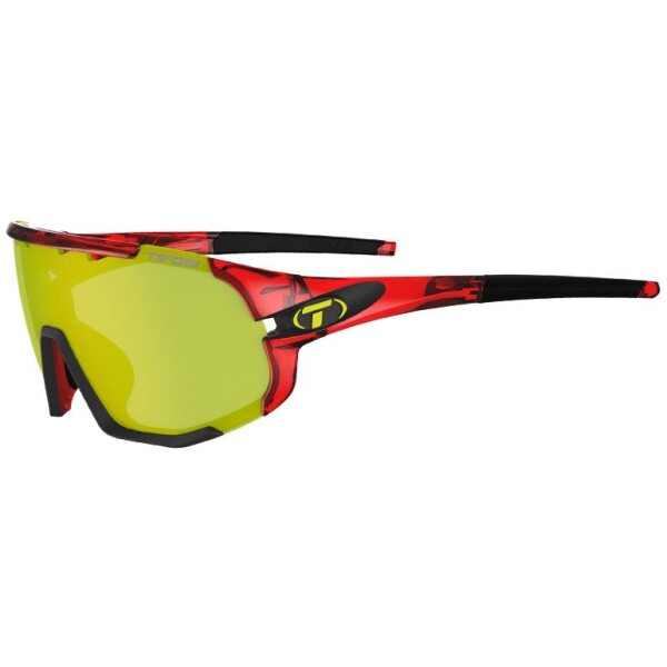 Tifosi Sledge - crystal red/clarion yellow ac red clear Crystal Red/Clarion Yellow-AC