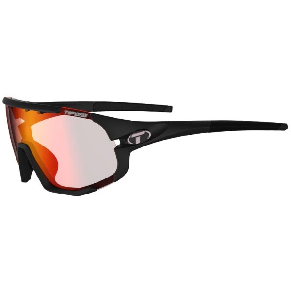 Tifosi Sledge - matte black/clarion red fotorec Matte Black/Clarion Red Fotote