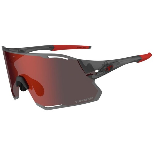 Tifosi Rail race - satin vapor / clarion red clear Satin Vapor/Clarion Red-Clear