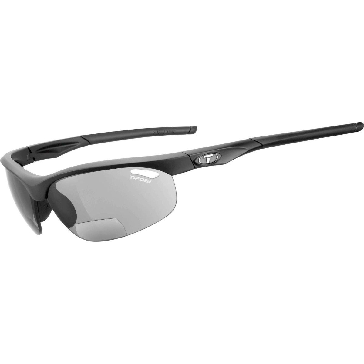 Tifosi Veloce - matte black/smoke reader +2.0 Matte Black/Smoke Reader +2.0 Lenses - Afbeelding 2